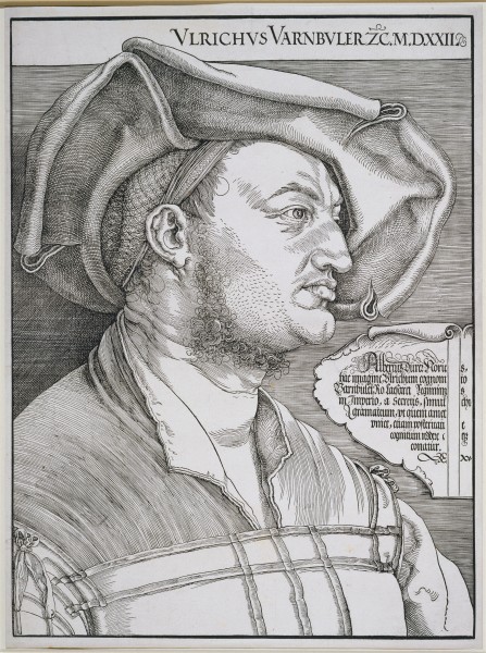 Portrait of Ulrich Varnbüler de Alberto Durero