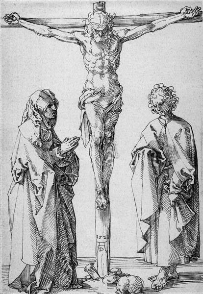 Christ on the Cross... / Dürer / 1521 de Alberto Durero