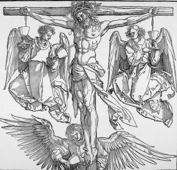 Christ on the Cross / Dürer / c.1516 de Alberto Durero