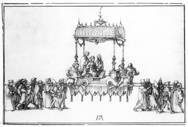 Corpus Christi procession / Dürer / 1521 de Alberto Durero