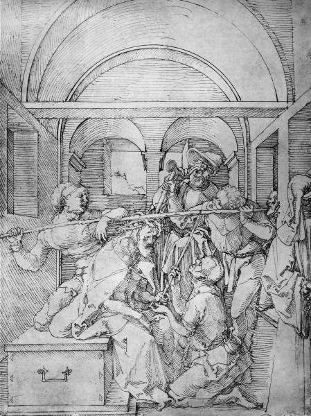 Crowning with Thorns / Dürer / 1504 de Alberto Durero