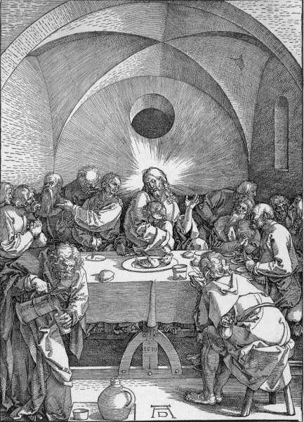 Dürer / The Last Supper / Große Passion de Alberto Durero
