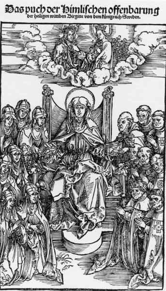 Duerer, Saint Birgitta of Sweden de Alberto Durero