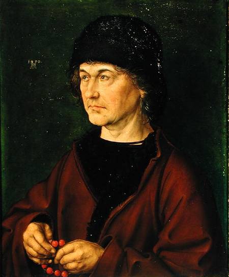 Portrait of the Artist's Father de Alberto Durero