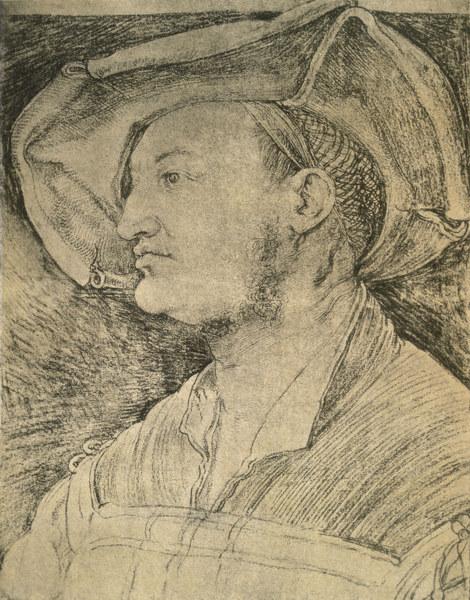 Ulrich Varnbüler / Draw.Albrecht Dürer de Alberto Durero