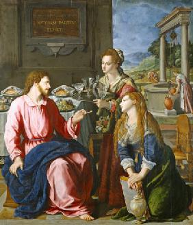 Christ with Maria and Martha