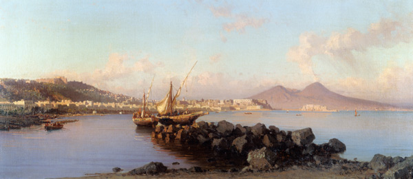 View of the Bay of Naples de Alessandro la Volpe