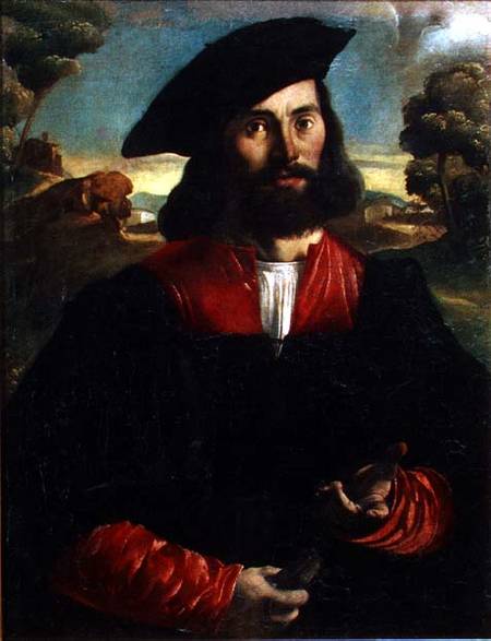 Portrait of a Man de Alessandro Oliverio