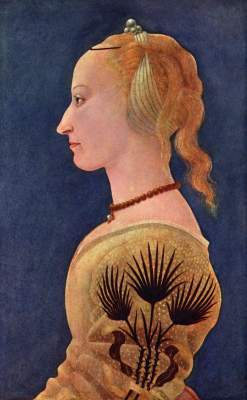 Lady in yellow de Alesso Baldovinetti
