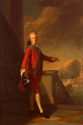 Portrait of Grand Duke Pavel Petrovich (1754-1801)