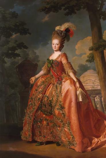 Portrait of Empress Maria Feodorovna (Sophie Dorothea of Württemberg) (1759-1828)