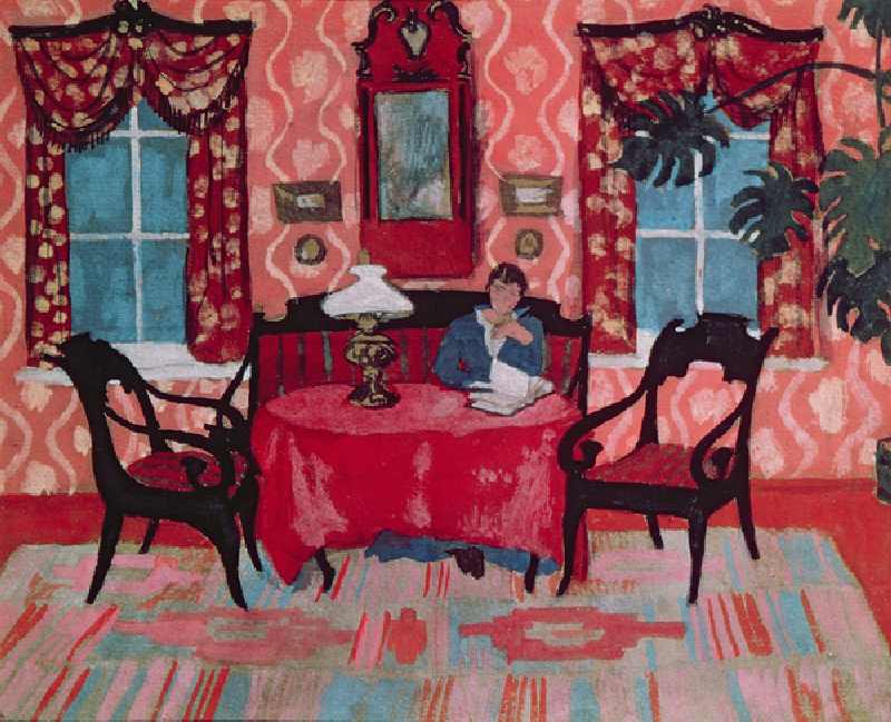 The Pink Room, 1917 (oil on canvas) de Alexander Schevtschenko