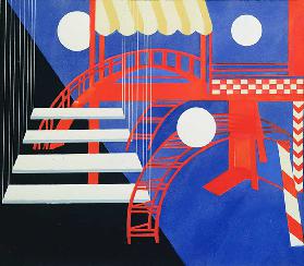 Stage design Revue for the Edition Decors de Theatre, 1927