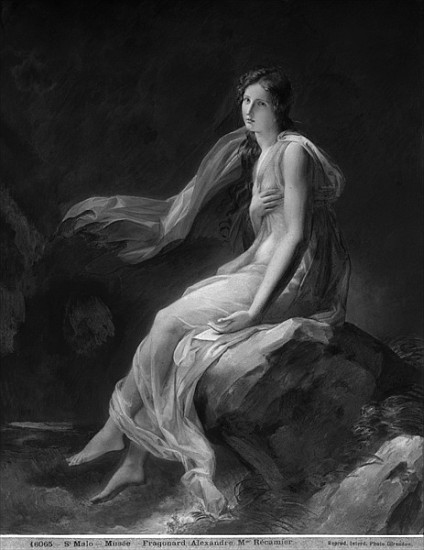 Madame Recamier (1777-1849) de Alexandre Evariste Fragonard