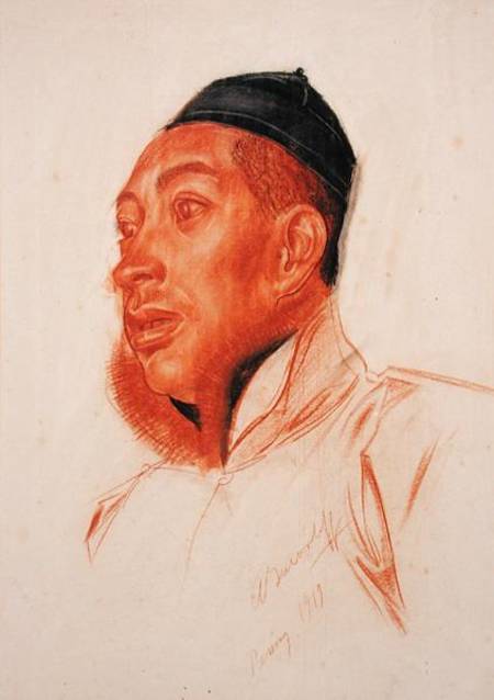 Portrait of a Chinese Man de Alexandre Iacovleff