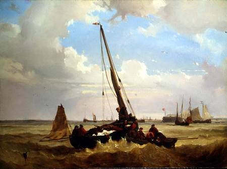 Fishing vessels off Calais de Alexandre T. Francia