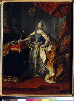 Portrait of Empress Catherine II (1729-1796)