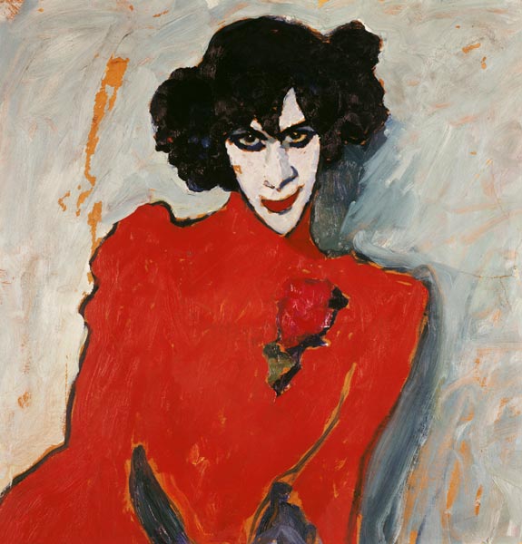 Retrato del bailarin Alexander Sacharoff de Alexej von Jawlensky