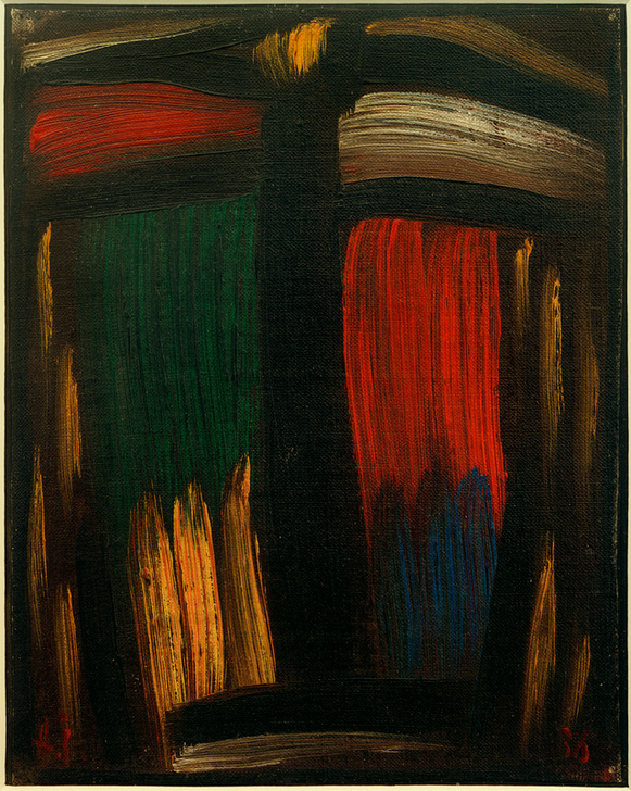 Große Meditation: Glut de Alexej von Jawlensky