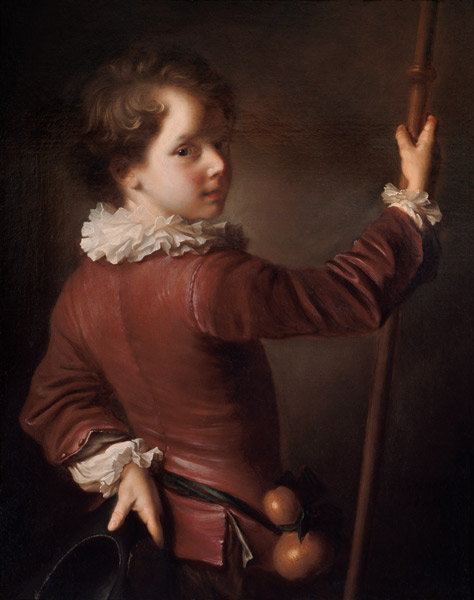 Portrait of a Young Pilgrim de Alexis Grimou