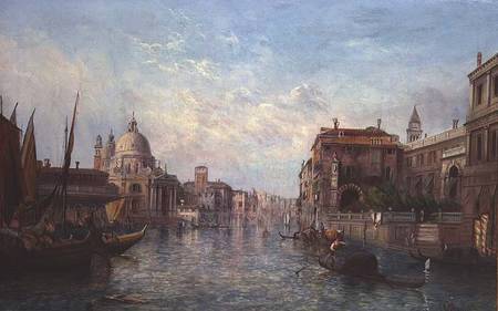 View of the Grand Canal, Venice de Alfred Pollentine