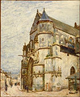 Church at Moret after the Rain