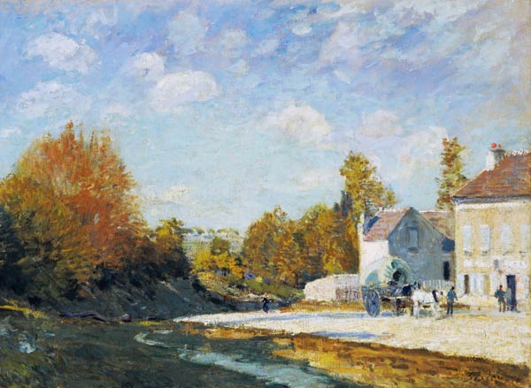 Paysage de Alfred Sisley