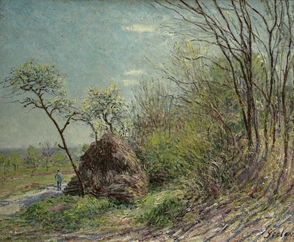 Sisley / Forest edge / c.1844 de Alfred Sisley
