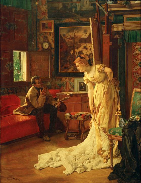 Der Maler od. Das Atelier de Alfred Stevens