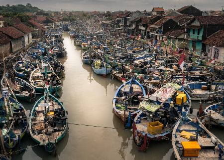 Fishing village overview