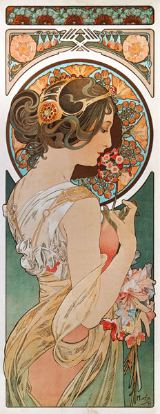 Cowslip de Alphonse Mucha