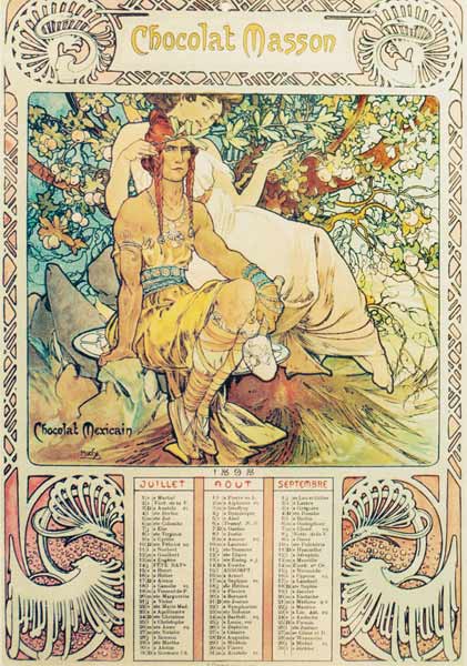 Adulthood de Alphonse Mucha