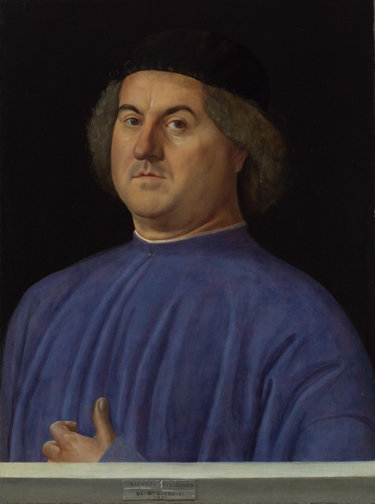 Portrait of a Man de Alvise Vivarini