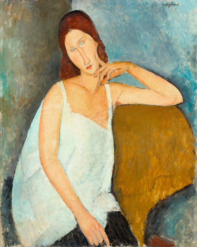 Part Jeanne Hébuterne2 de Amadeo Modigliani