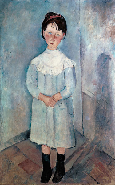 A.Modigliani, Girl in blue de Amadeo Modigliani