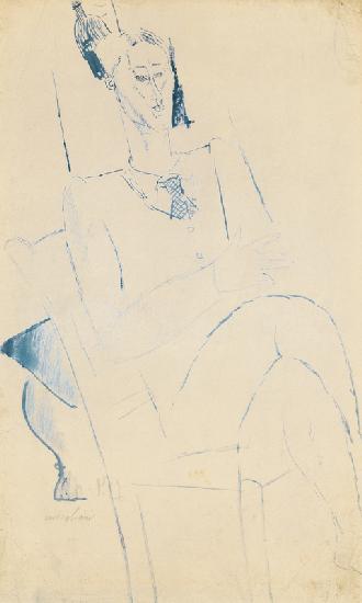 Portrait of Jean Cocteau