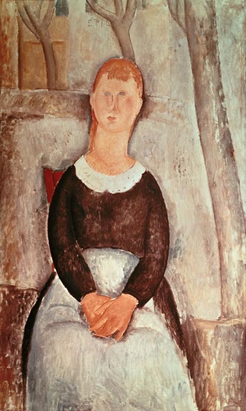 The Beautiful Grocer de Amadeo Modigliani