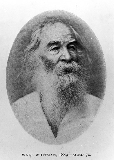 Walt Whitman, photographed in 1889 de American Photographer