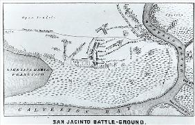 Ground Plan of the Battle of San Jacinto