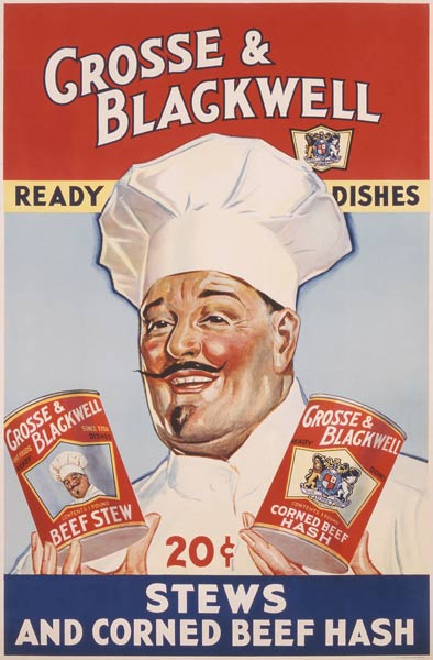 Advertisement for Crosse & Blackwell Ready Dishes, printed by The American Litho Co., New York de American School, (20th century)