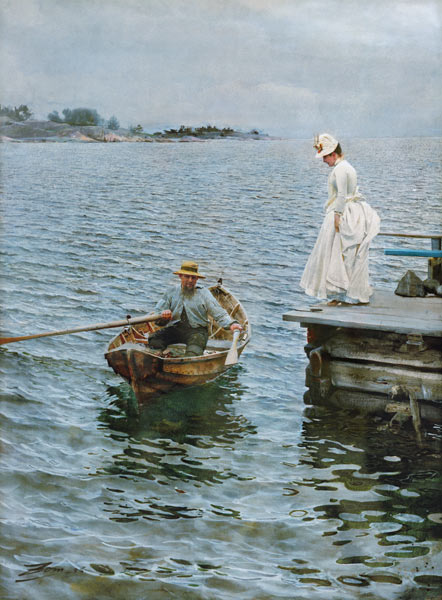 Anders Zorn, Sommerfrische / 1886 de Anders Leonard Zorn