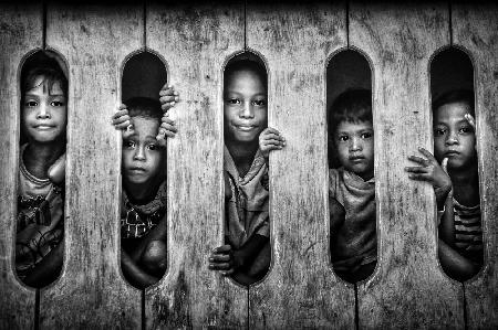 Window of a coastal child