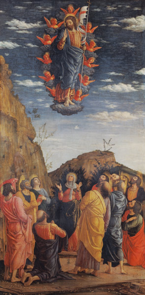 Ascension of Christ de Andrea Mantegna