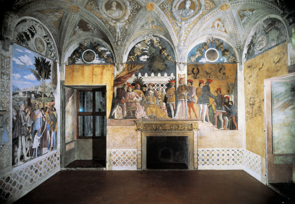 Camera degli Sposi, North Wall de Andrea Mantegna