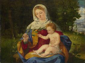 The Virgin and Child with a Shoot of Olive