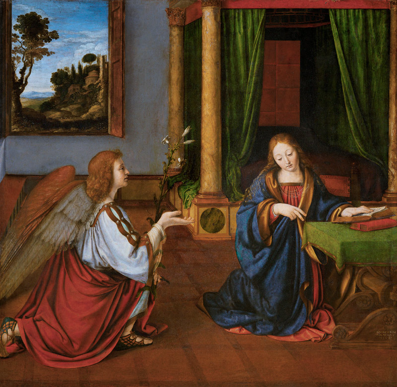 The Annunciation de Andrea Solario