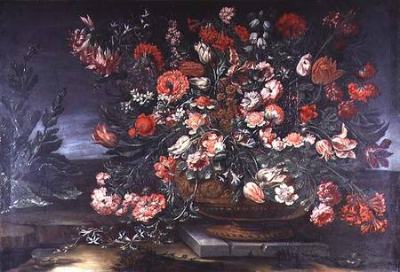 Still Life of Flowers de Andrea the Elder Scacciati
