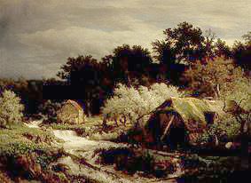 Westphalian water-mill de Andreas Achenbach