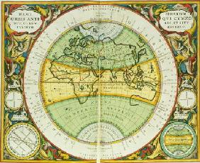 Ancient Hemispheres of the World, plate 94 from 'The Celestial Atlas, or the Harmony of the Universe