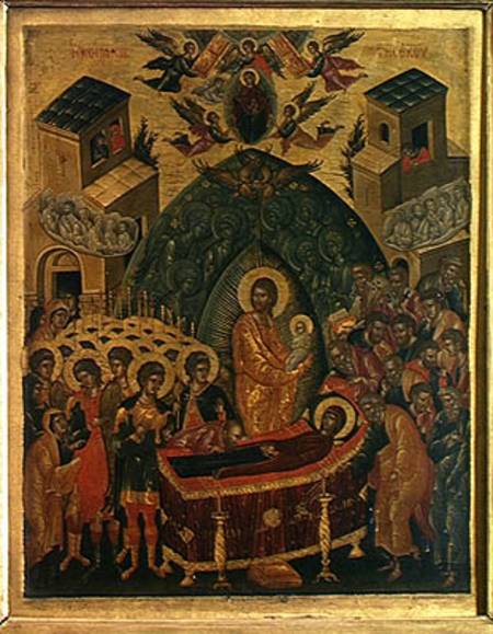 Dormition of the Virgin de Andreas  Rico